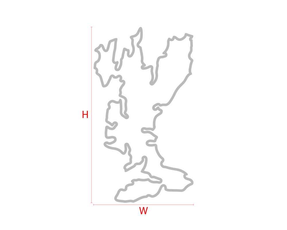 Isle of Skye Vinyl Decal Isle of Skye Car Sticker Skye Etsy UK