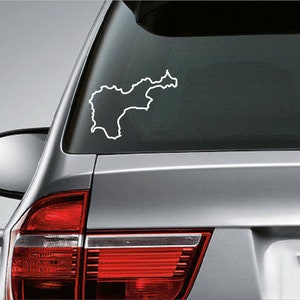 Set van 2 Isle of Tiree-sticker, Isle of Tiree-sticker, Tiree-overzichtssticker, Schotse eiland-autosticker, Hebriden-autosticker