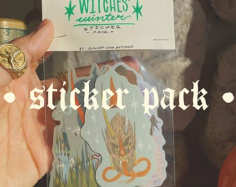 WITCHES’ WINTER • sticker pack