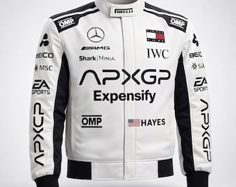 Brad Pitt Movie Inspired APX GP Racing Jacket Full Sublimation