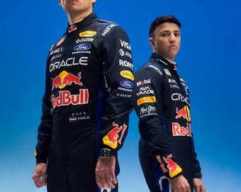 Max Verstappen Fans F1 Racing Suit 2026 Sponsors Premium Replica Go Kart Race wear Bulls Motorsport Overall, Racing Costume Birthday Gift