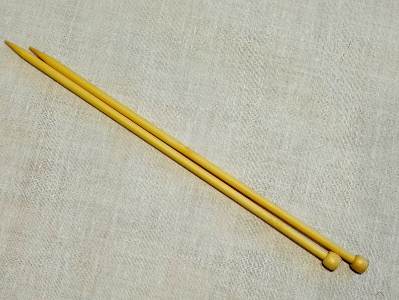 Bamboo Knitting Needles Etsy