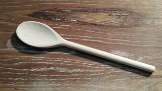 Cucchiaio Di Legno Personalizzato Teemando® – 30 Cm In Faggio Con Incisione Laser A Scelta (Testo E Motivo Elefante) – Regalo Speciale E Unico
