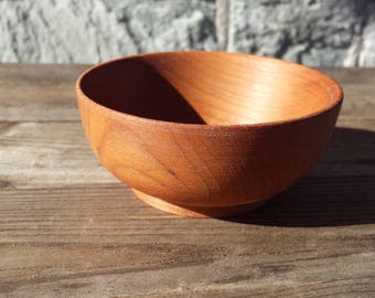 CIOTOLA ciapèl TAZZA in LEGNO di ciliegio, tornita a mano, handmade - Bowl Wood Wooden