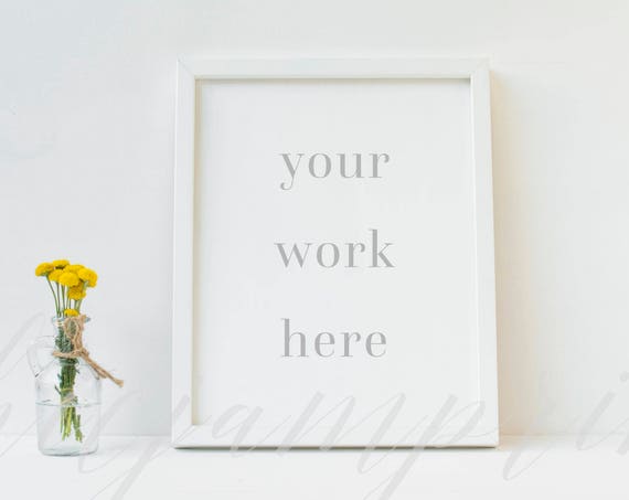 Download Free Vertical Frame Mock Up White Mockup Floral Psd Free Download Collection Design Psd Mockup For Icon Psd Mockup Design PSD Mockup Templates
