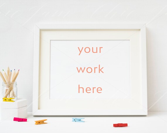 Nursery Mockup Frame Mockup Horizontal Frame Mockup Mock Up