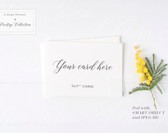 Download Feminine Invitation Stationery Mockup Floral 5x7 Card Mockup Styled Stock Photo Jpeg And Psd For Print Lettering Flowers Flatlay Mockup Psd Mockups Free Template Mockups Yellowimages Mockups