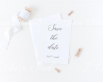 Download Save The Date Mockup Etsy