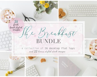 Download Free Flat Lay Images Bundle - Styled Stock Photo - Social Media - High Resolution JPEG file website, blog, instagram, header, hero PSD Template