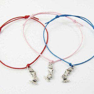10 Mermaid Party Favors, Kids Birthday Party Favor, Charm bracelet, Party favors bracelet, Birthday favors Kids party favor Mermaid bracelet