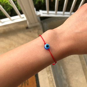 Evil Eye Bracelet, kabbalah Bracelet, Bracelet for Kids protection , Red String Bracelet, Men&#39;s Evil Eye bracelet, Anklet, Evil eye jewelry.