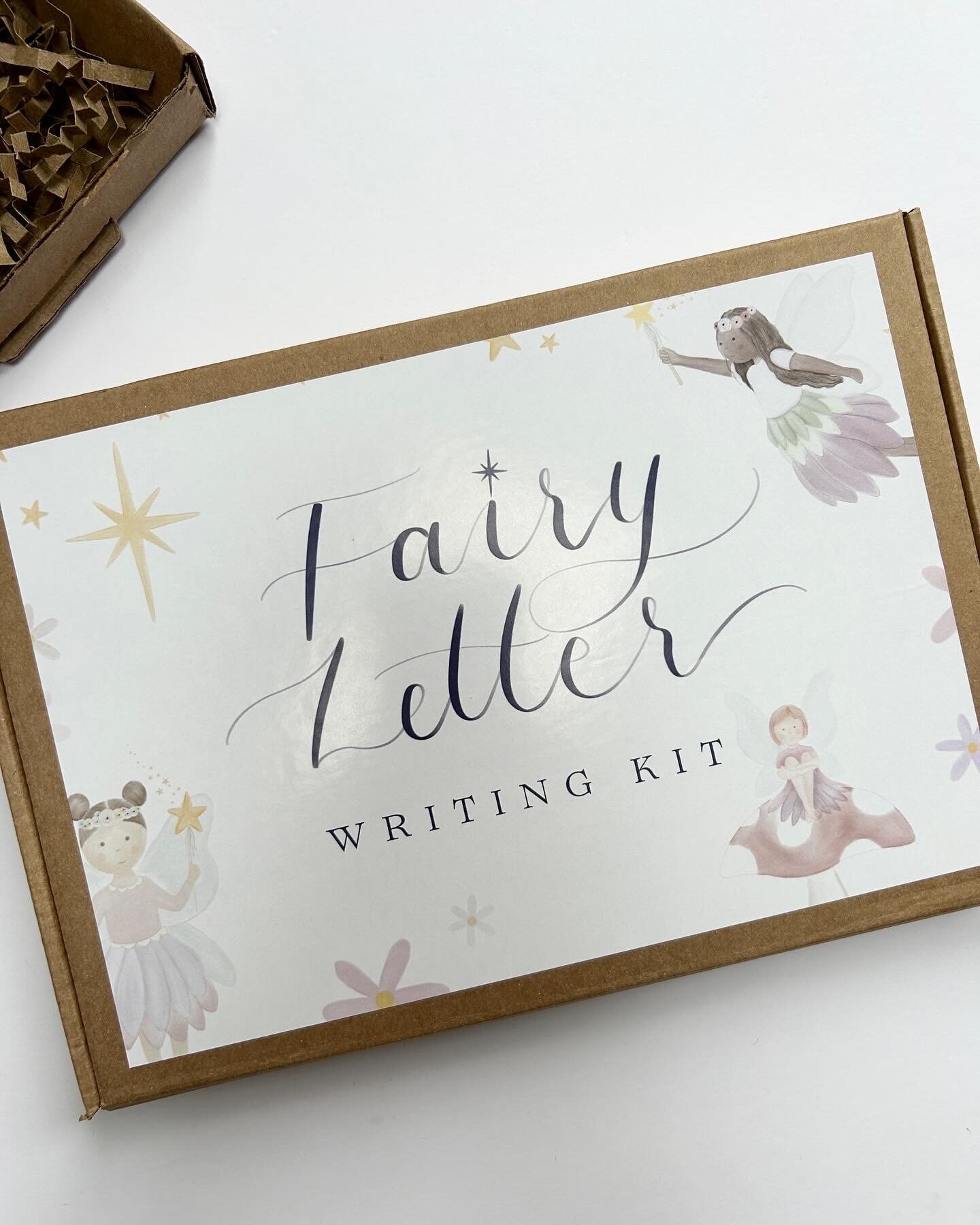 Mini Fairy Letter Writing Kit - Tooth Fairy Gift Set With Fairy Dust - Etsy