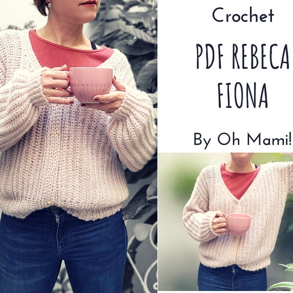 Downloadable PDF pattern CARDIGAN FIONA