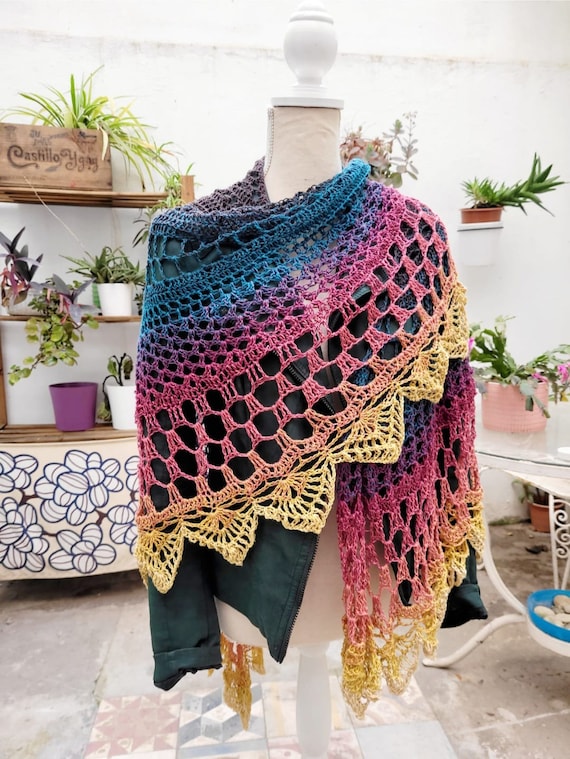 Buy Crochet Shawl Pattern Online In India -  India