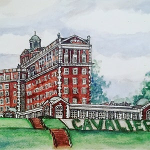 Wedding venue portrait