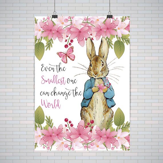 peter rabbit quotes quotesgram even the smallest one can change the