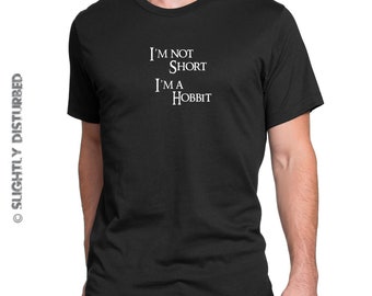 Reality Glitch Men/'s I/'m Not Short I/'m An Elf T-Shirt