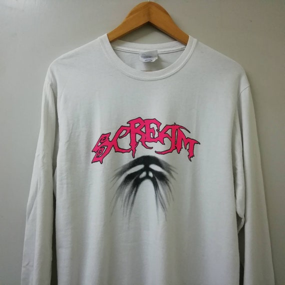00s scream horror movie Long sleeve tshirt size M/