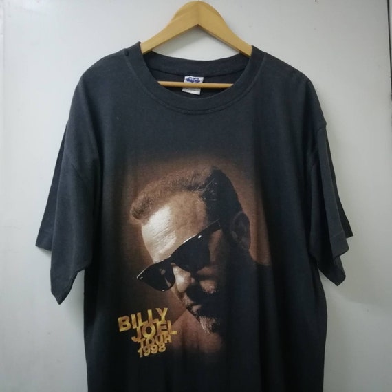Vintage 90s billy joel tshirt size L /tour shirt … - image 1