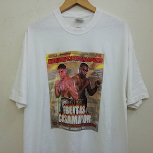 00s Boxing Freitas vs casamayor tshirt size XL/Mike tyson/Muhammad Ali/Boxing fighter/Boxing shirt/