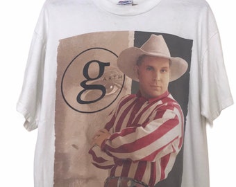 Vintage 90s Garth brooks country tshirt size L/country music/90s clothing