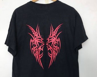 Vintage 00s Noah pro wrestling Tshirt size L/japanese wrestling /WWE WWF wrestling