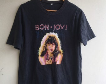 1988/1989 Bon Jovi the Jersey Syndicate Tour Tee - Etsy
