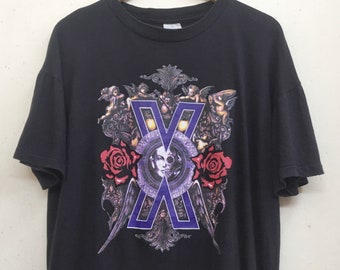 Vintage 90s Psychedelic Violence Crime of Visual Shock Tour 1991 T