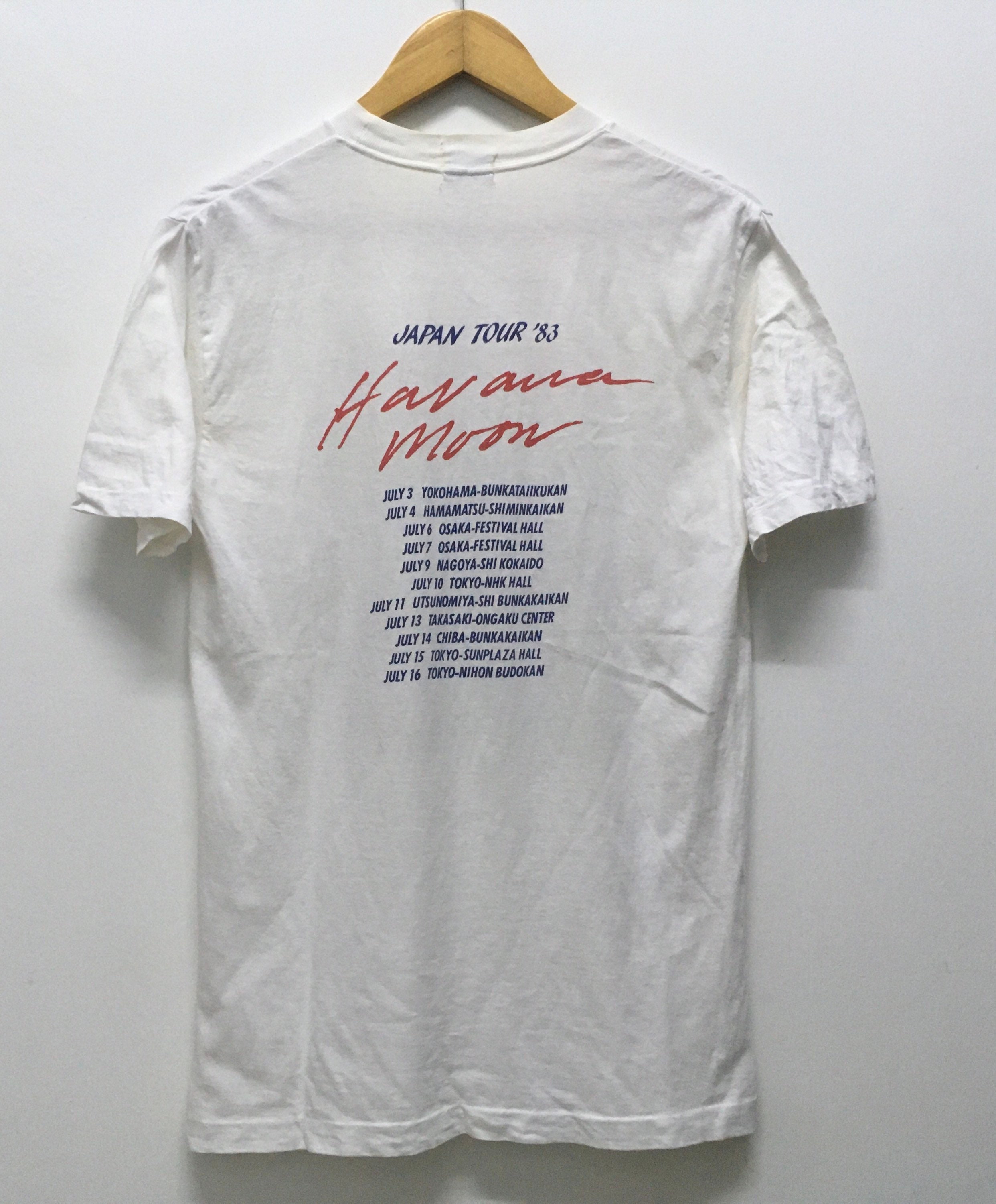 Vintage 80s 1983 Santana Japan Tour Tshirt Size L/santana Vintage 80s 1983 Santana Japan Tour Tshirt Size L/santana