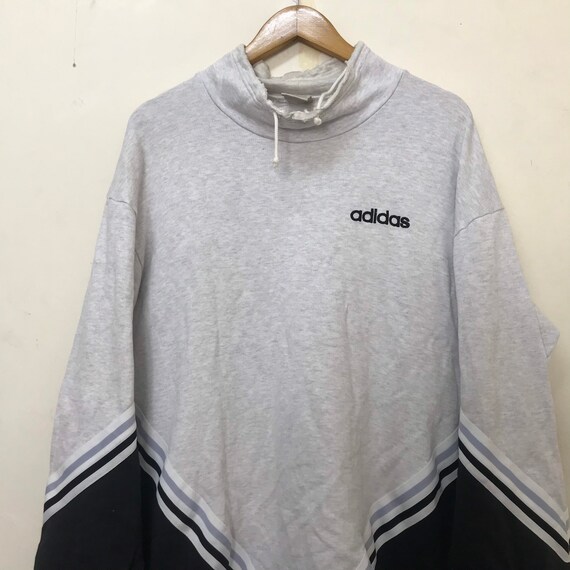 Vintage 90s Adidas Sweatshirt by Descente Size L Made in Japan - Etsy