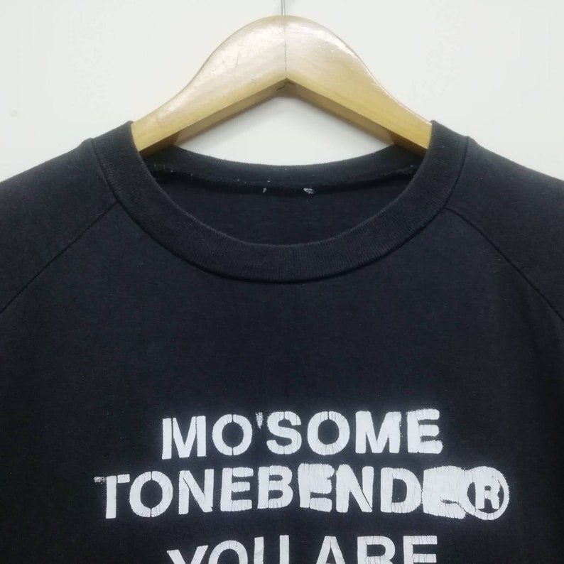 Vintage 90s Mosome tonebender punk rock band Raglan Tshirt size Mjapanese band Tshirt90s clothing