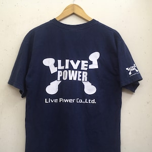 Vintage 00s Live power Japanese music Event tshirt size M/Japanese band/outrage/thrash/metal/punk/