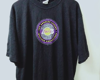 Vintage Los Angeles Lakers shirt Big size NBA