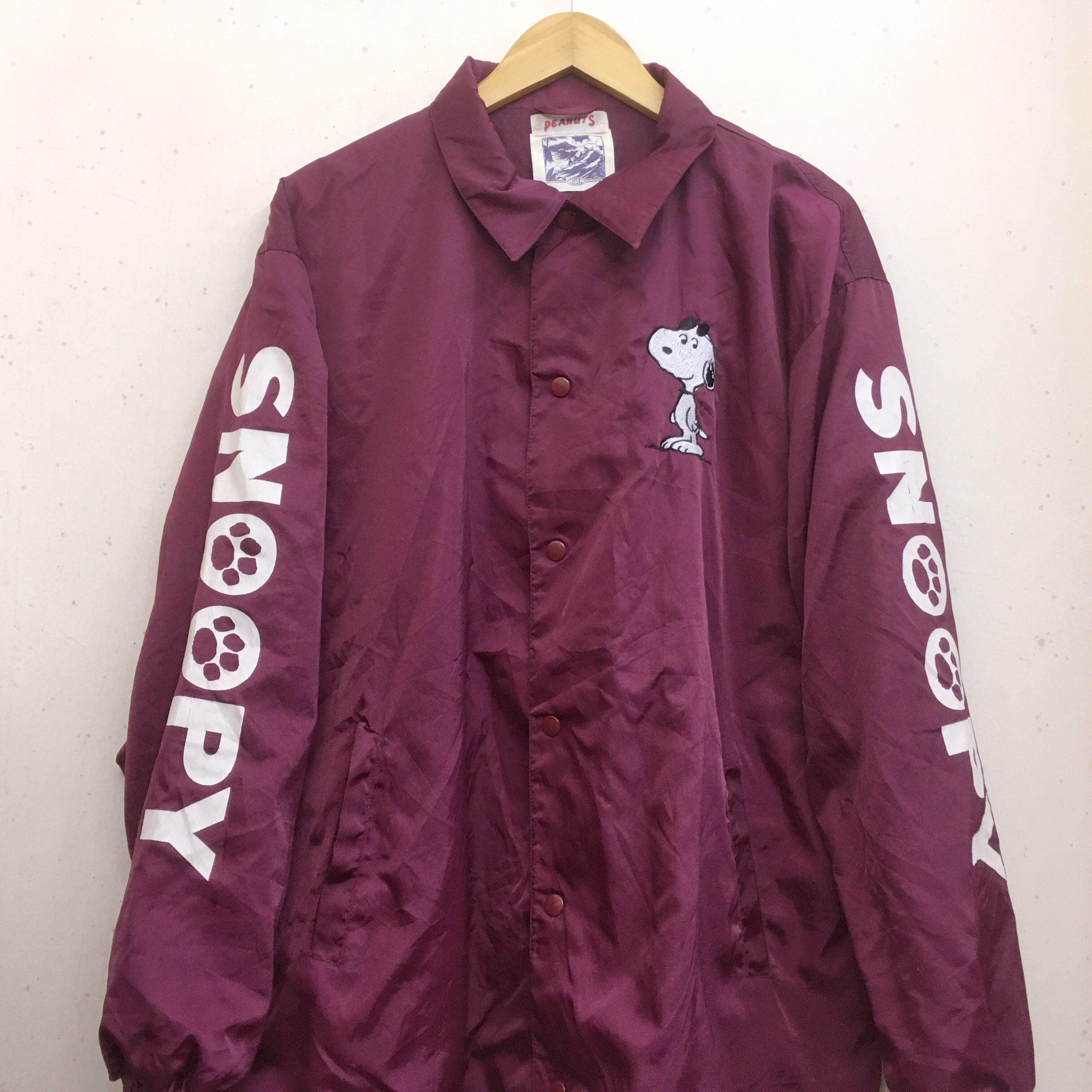 Vintage 90s Snoopy jacket size L/peanut jacket/Cartoon Etsy 日本