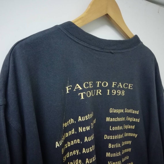 Vintage 90s billy joel tshirt size L /tour shirt … - image 5
