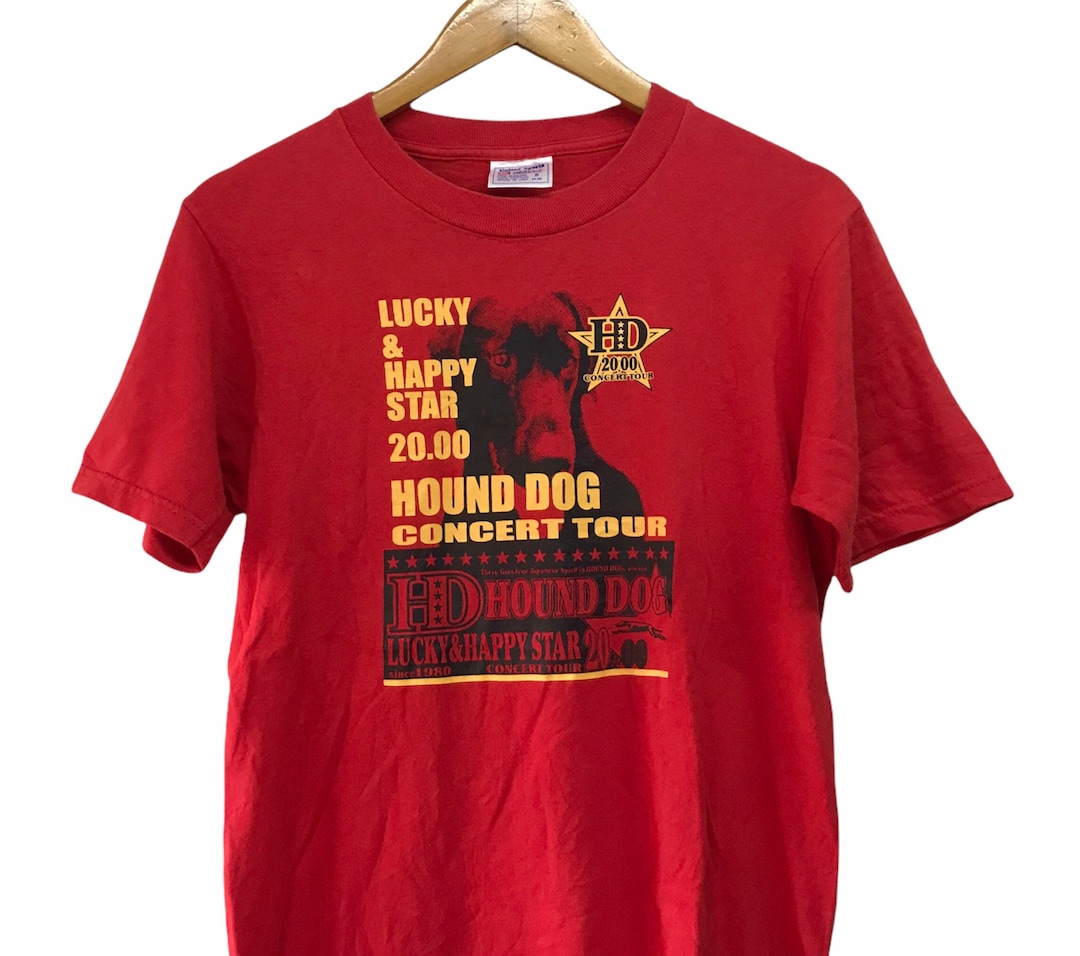 HOUND DOG 30th ANNIVERSARY Tシャツ Vintage Japanese Hound Dog Rock Band Tshirt Small Size S - Etsy