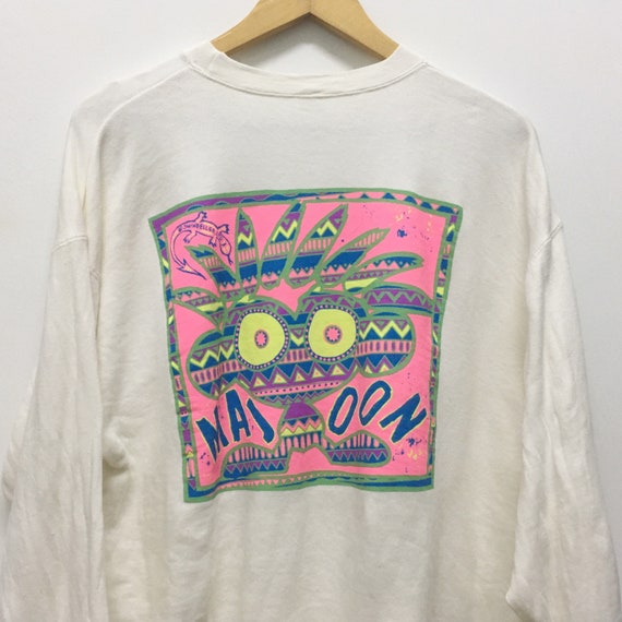 Vintage 90s majoon swinbell Sweatshirt size L/japa