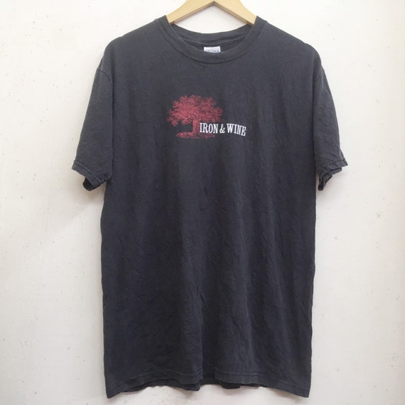Iron and wine tshirt bag
