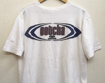 Vintage 90s Gotcha hawaii Tshirt size L/skate surf/90s clothing