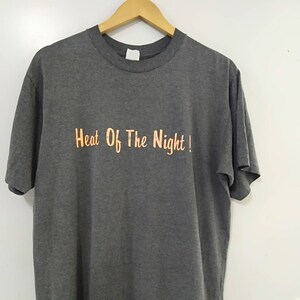vintage 80s Heat of the night size L