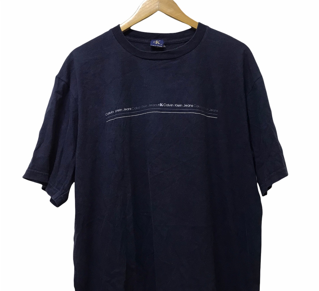 Vintage 90s Calvin Klein Shirt Size L Etsy