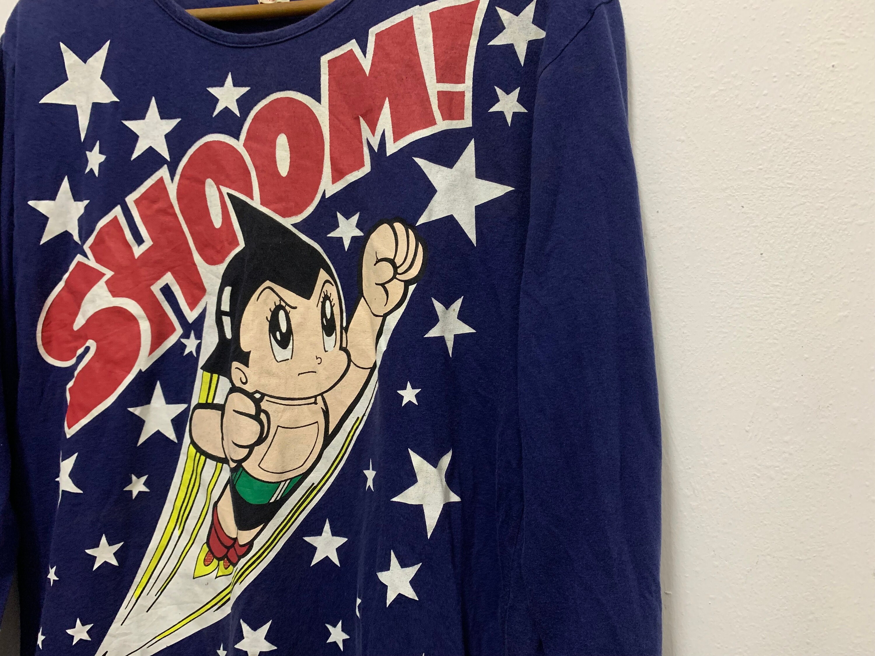 ヴィンテージ 80 年代 長袖 鉄腕アトム T シャツ サイズ M/手塚