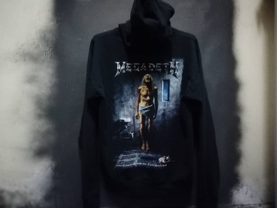 Vintage Megadeth hooded/Vintage 90s/Megadeth swea… - image 2