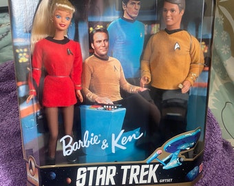 Star trek barbie sale and ken 1996