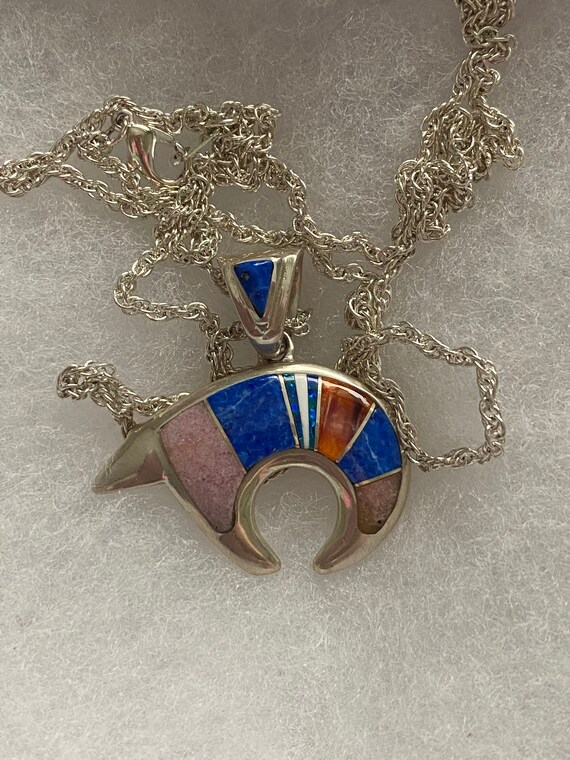Calvin begay deals bear pendant