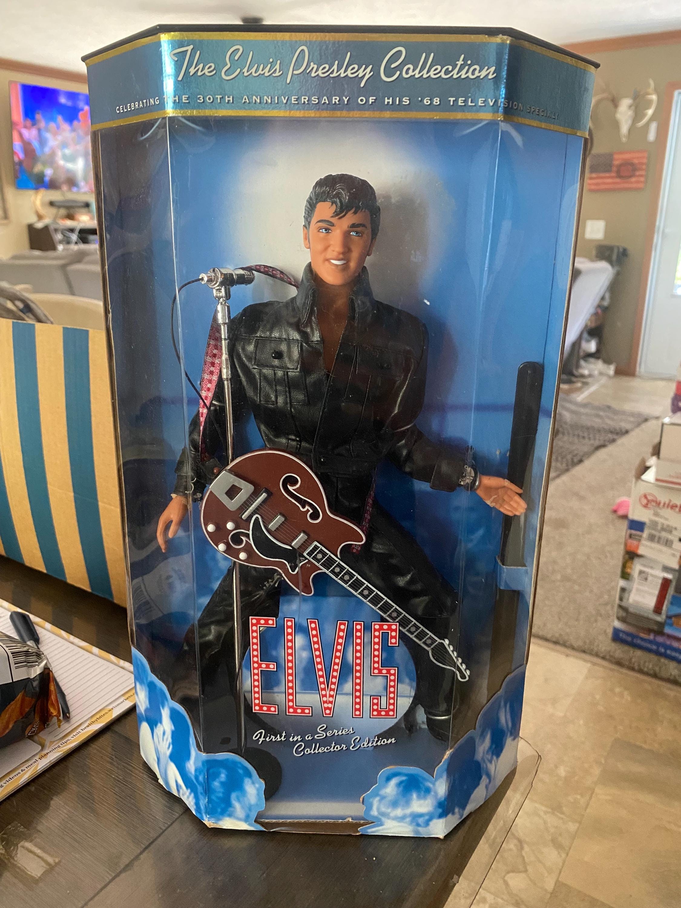 90's Elvis Presley フィギュア 1998 Elvis Presley 30th Anniversary Doll 1st in Series Collector