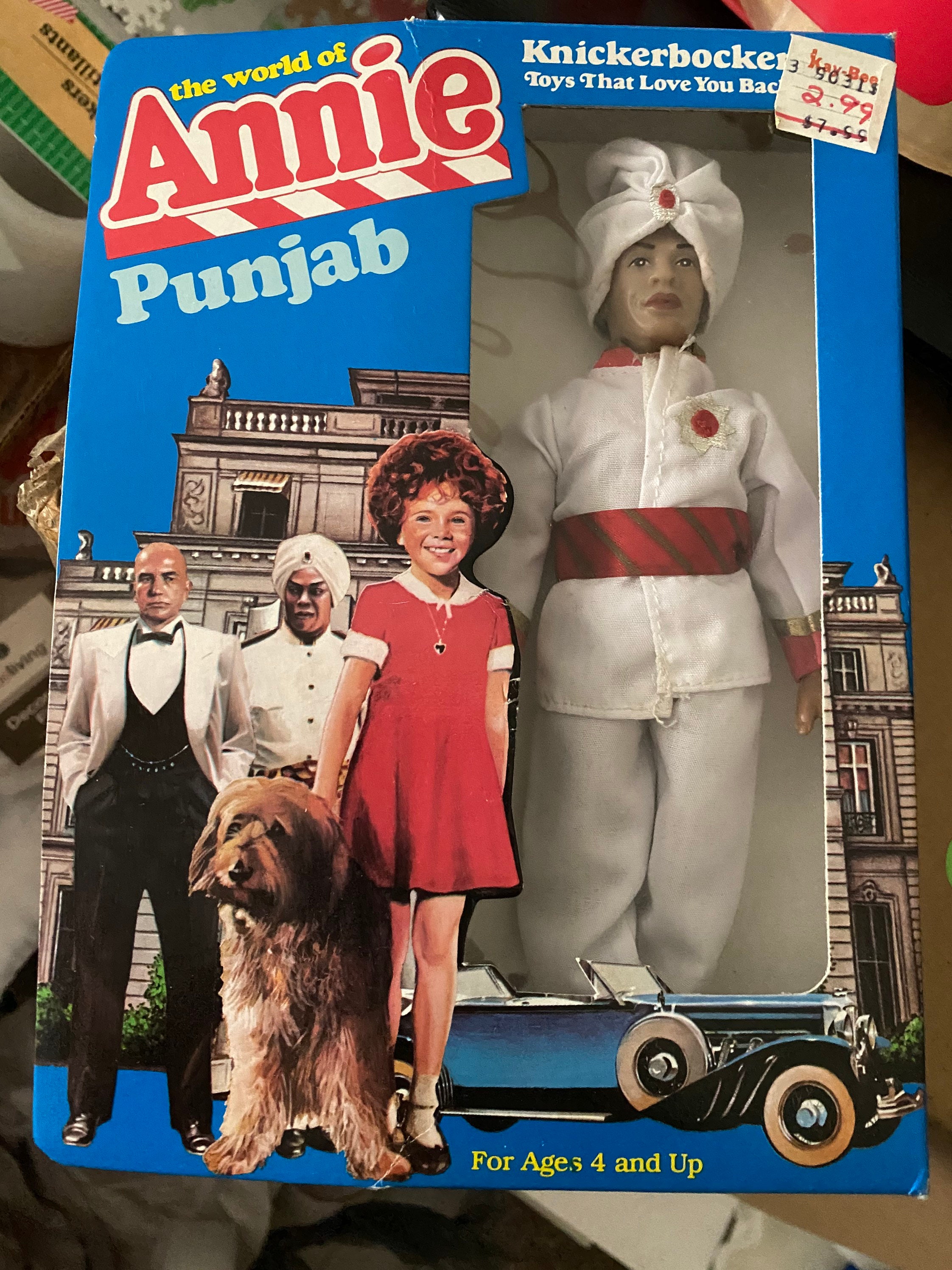 Vintage 1982 the World of Annie Punjab 6” Doll knickerbocker