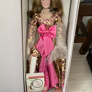 VANNA WHITE PORCELAIN Doll Collection Limited Edition 1991-af