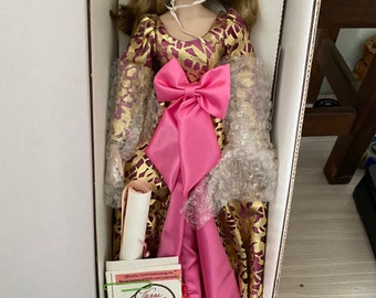 VANNA WHITE PORCELAIN Doll Collection Limited Edition 1991-af