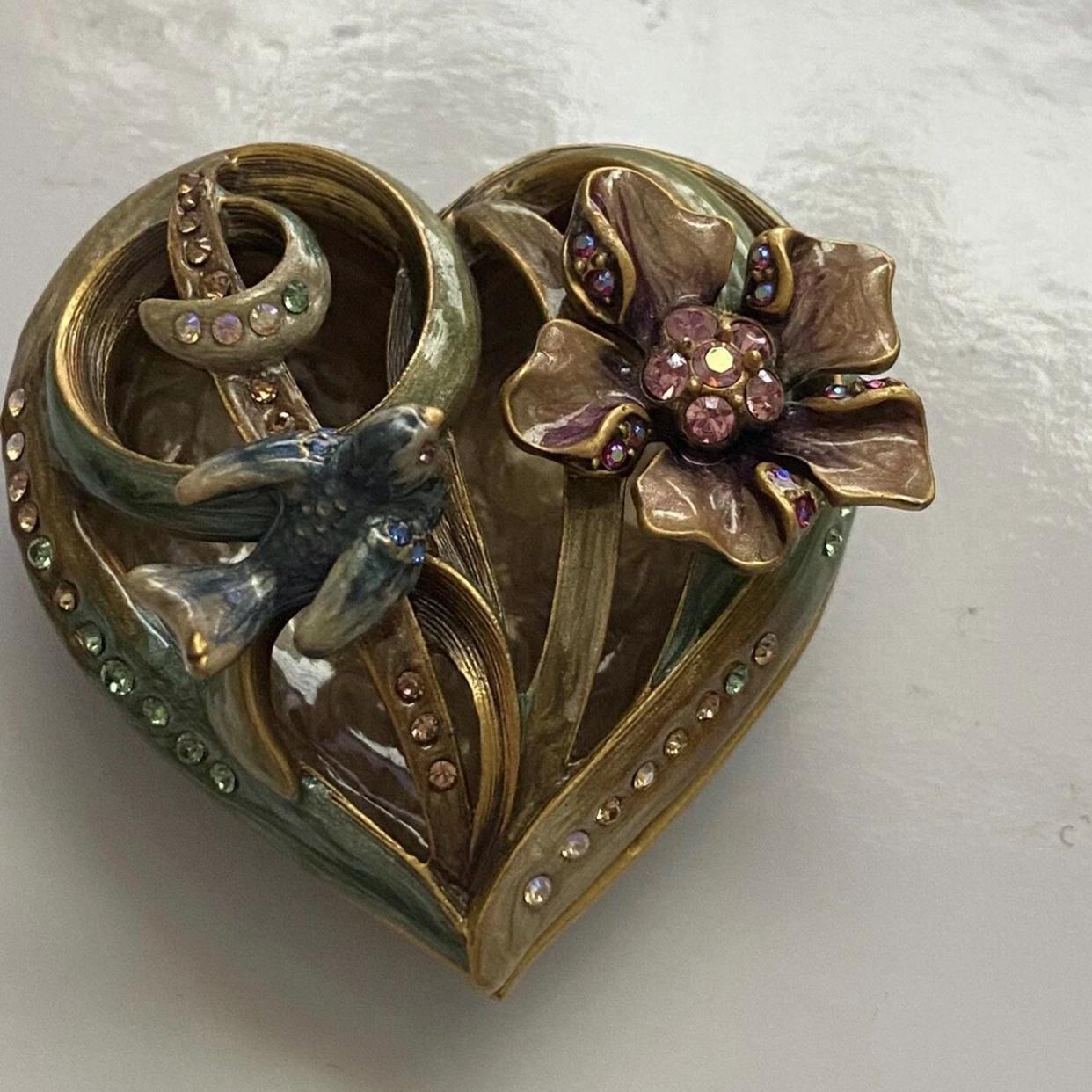 希少❣️未使用ビンテージ！ジェイストロングウォーター ジュエリーケース Jay Strongwater Box - Etsy